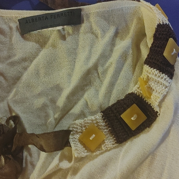 Alberta Ferretti top, size 6 - Picture 1 of 4